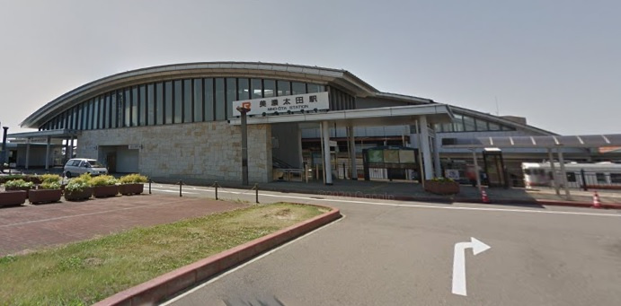 【駅】美濃太田駅　北口まで1372ｍ