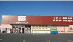 【ドラッグストア】ゴダイドラッグ宮上店まで734ｍ