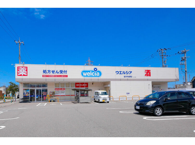 【ドラッグストア】ウエルシア金沢木曳野店まで213ｍ