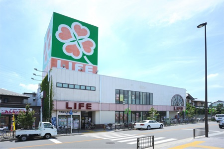 【スーパー】ライフ　北越谷店まで1700ｍ