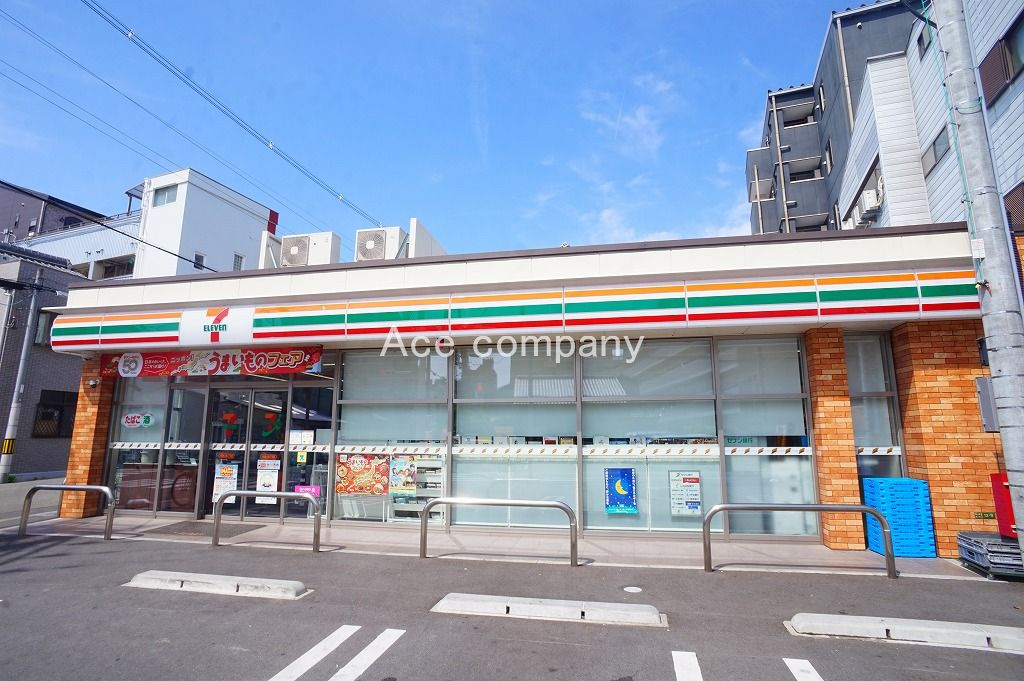 【コンビニエンスストア】セブンイレブン大阪勝山南4丁目店まで72ｍ
