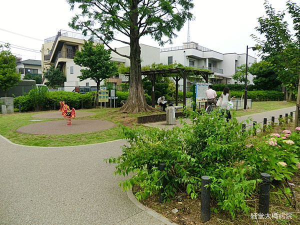 【公園】経堂大橋公園まで460ｍ