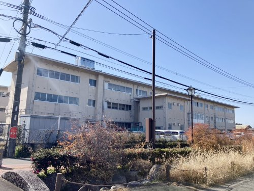 【中学校】八代市立第一中学校まで1100ｍ