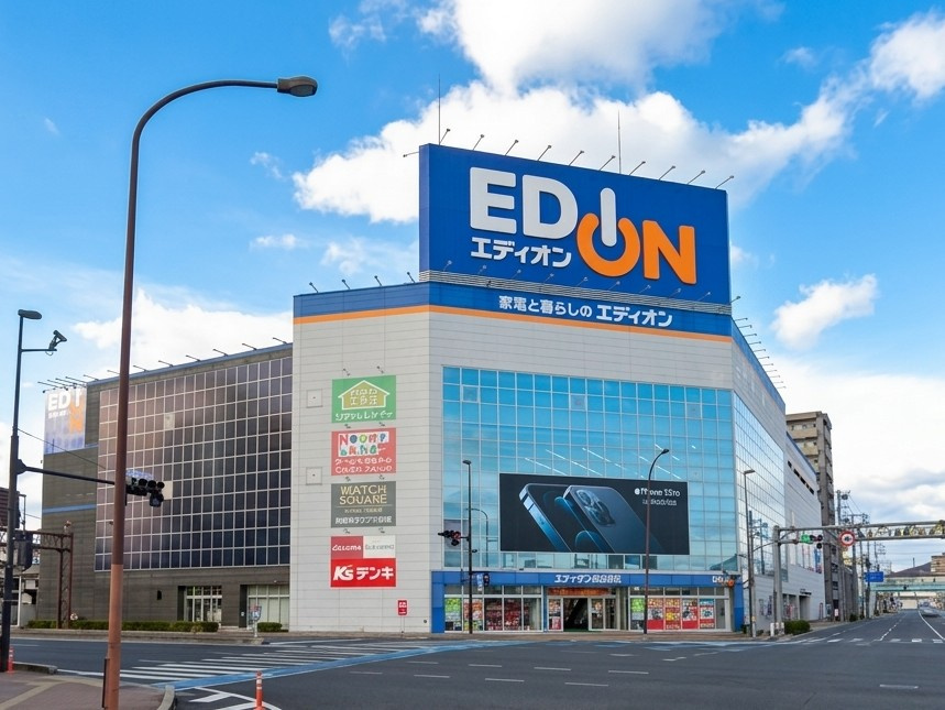 【レンタルビデオ】ゲオ　モバイルエディオン福山本店まで932ｍ