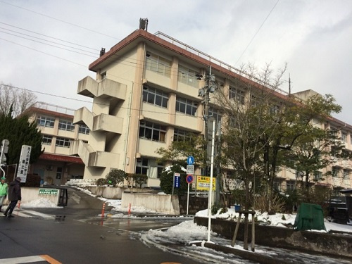 【中学校】坂元中学校まで1395ｍ