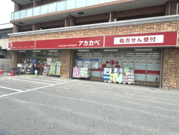 【ドラッグストア】ドラッグアカカベ　木川東店まで299ｍ