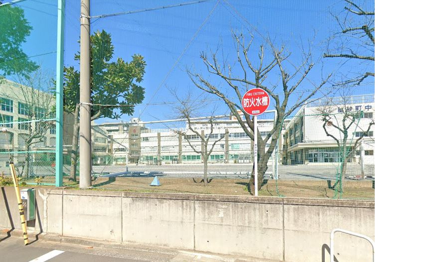 【中学校】江東区立砂町中学校まで627ｍ