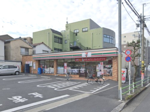 【コンビニエンスストア】セブンイレブン　葛飾白鳥店まで504ｍ