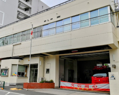 【消防署】東京消防庁　上野消防署　谷中出張所まで347ｍ