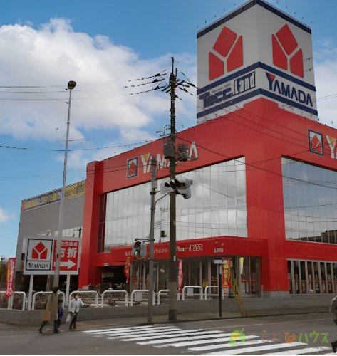 【家電製品】ヤマダ電機　テックランド上尾店まで519ｍ