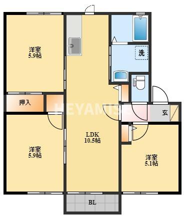 間取り：242001922544