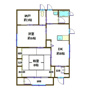 御門町3丁目貸戸建の間取り