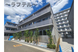 狭山市新狭山のアパートの外観