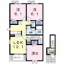 ラフレシールIの間取り
