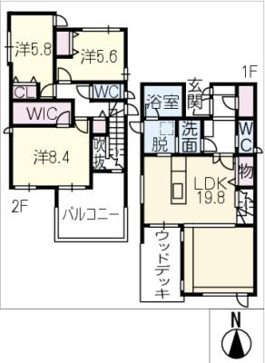 間取り：223038637603