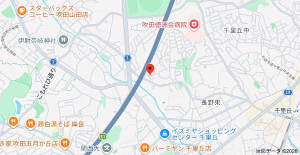 【尺谷テラスの地図】