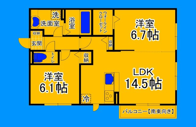 間取り：227103429383