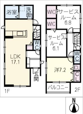 間取り：223040167907