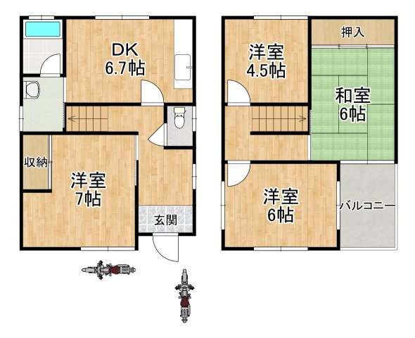 間取り：227101311870