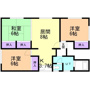 新川ハイツの間取り
