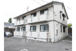 広島市安佐北区口田南のアパートの外観