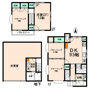 新町貸家の間取り