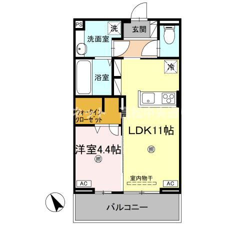 J.リヴェール高松西宝町 B棟のイメージ