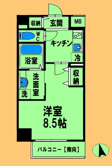 相模原市中央区清新1丁目&nbsp;5階建&nbsp;築9年のイメージ