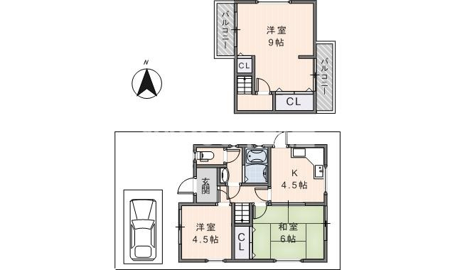 間取り：227104304879