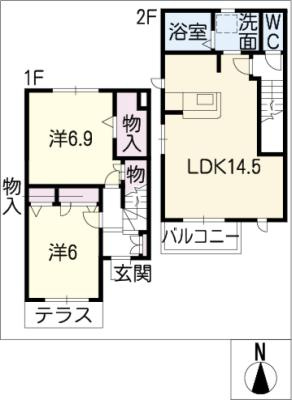 間取り：224007628047