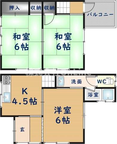 間取り：227100207879