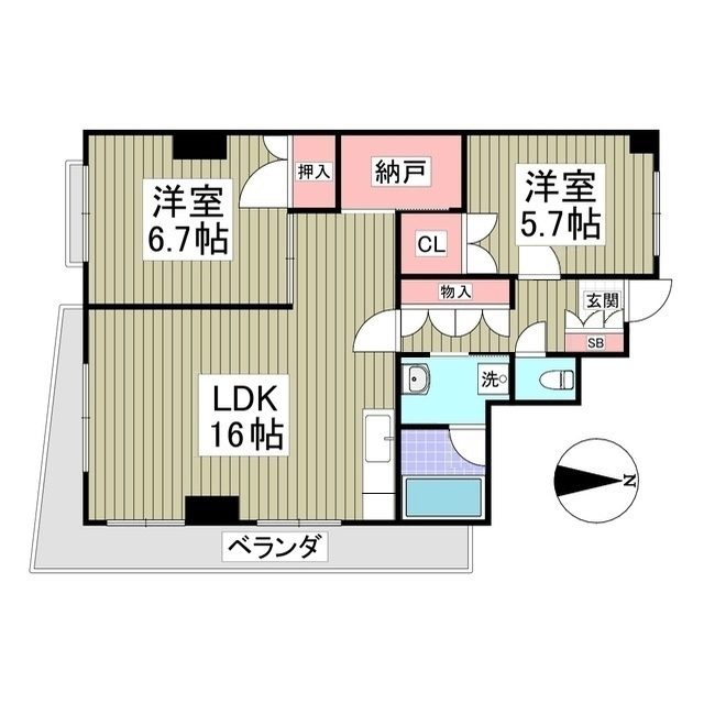 La Felice　旧レジデンス輝樹IIのイメージ