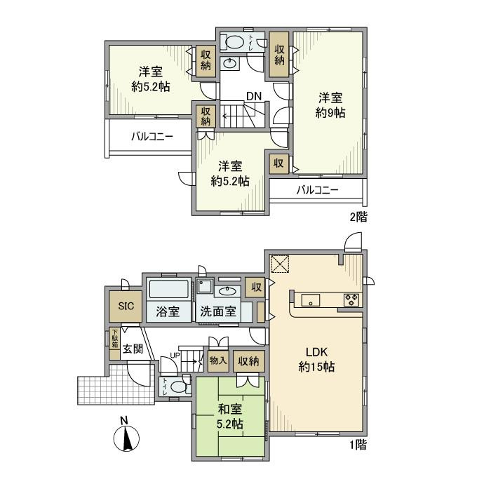 間取り：212058744392