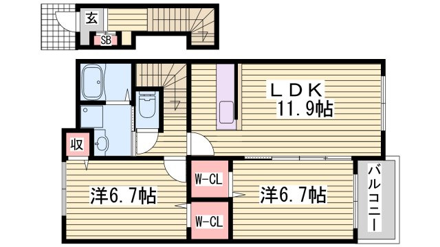 間取り：228052474786