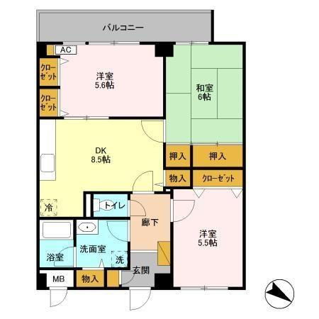 間取り：212057337076