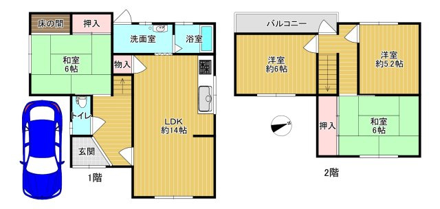 間取り：227102780335