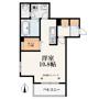 練馬区中村のマンションの間取り