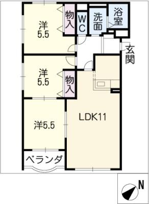 間取り：224007609301