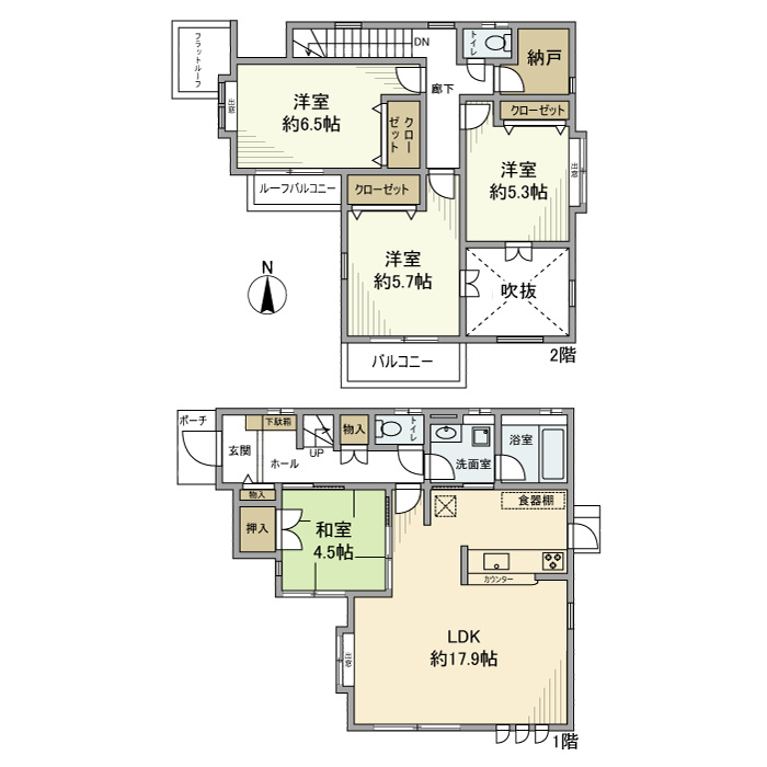 間取り：212058104584