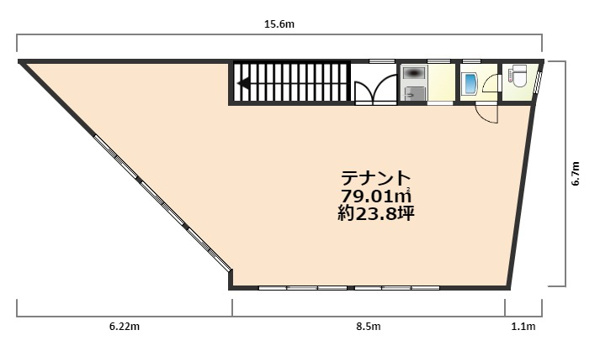 【中沢ビルの間取り】
