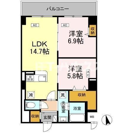 間取り：212058610762