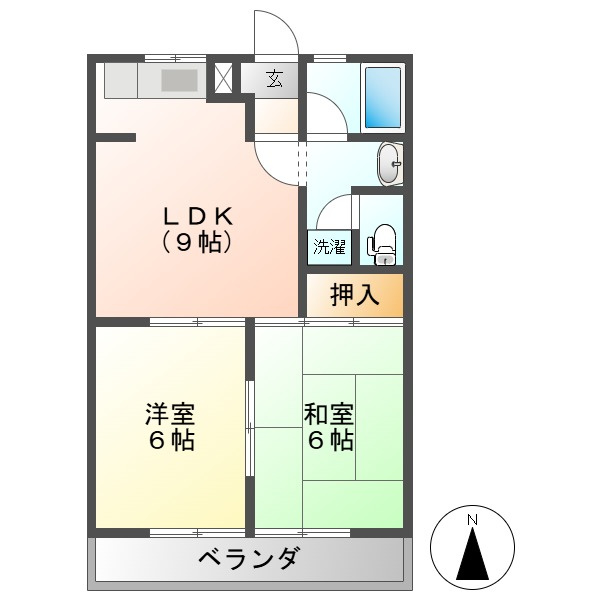 関市栄町5丁目&nbsp;2階建&nbsp;築37年のイメージ