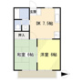 所沢市大字上山口のアパートの間取り