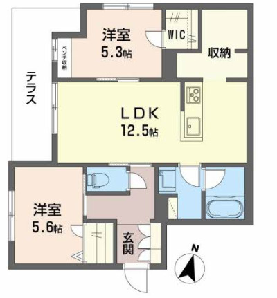 間取り：227103879059