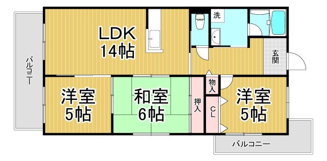 間取り：228059622644
