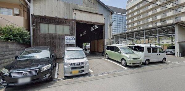 【藤田モータープールの駐車場】