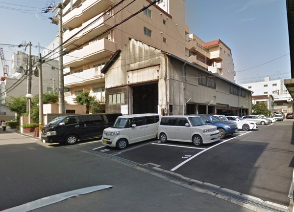 【藤田モータープールの駐車場】