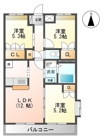 間取り：243008496090