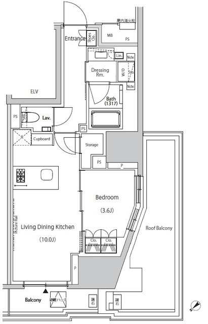 新宿区市谷田町２丁目&nbsp;13階建&nbsp;築2年のイメージ