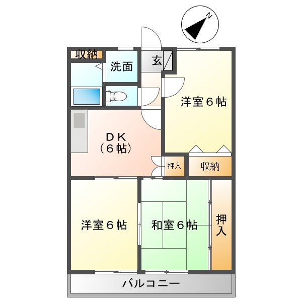 間取り：221015055176